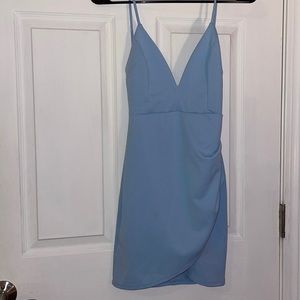 Light Blue Mini Dress